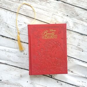 Disney Parks Beauty and the Beast Red and Gold Journal